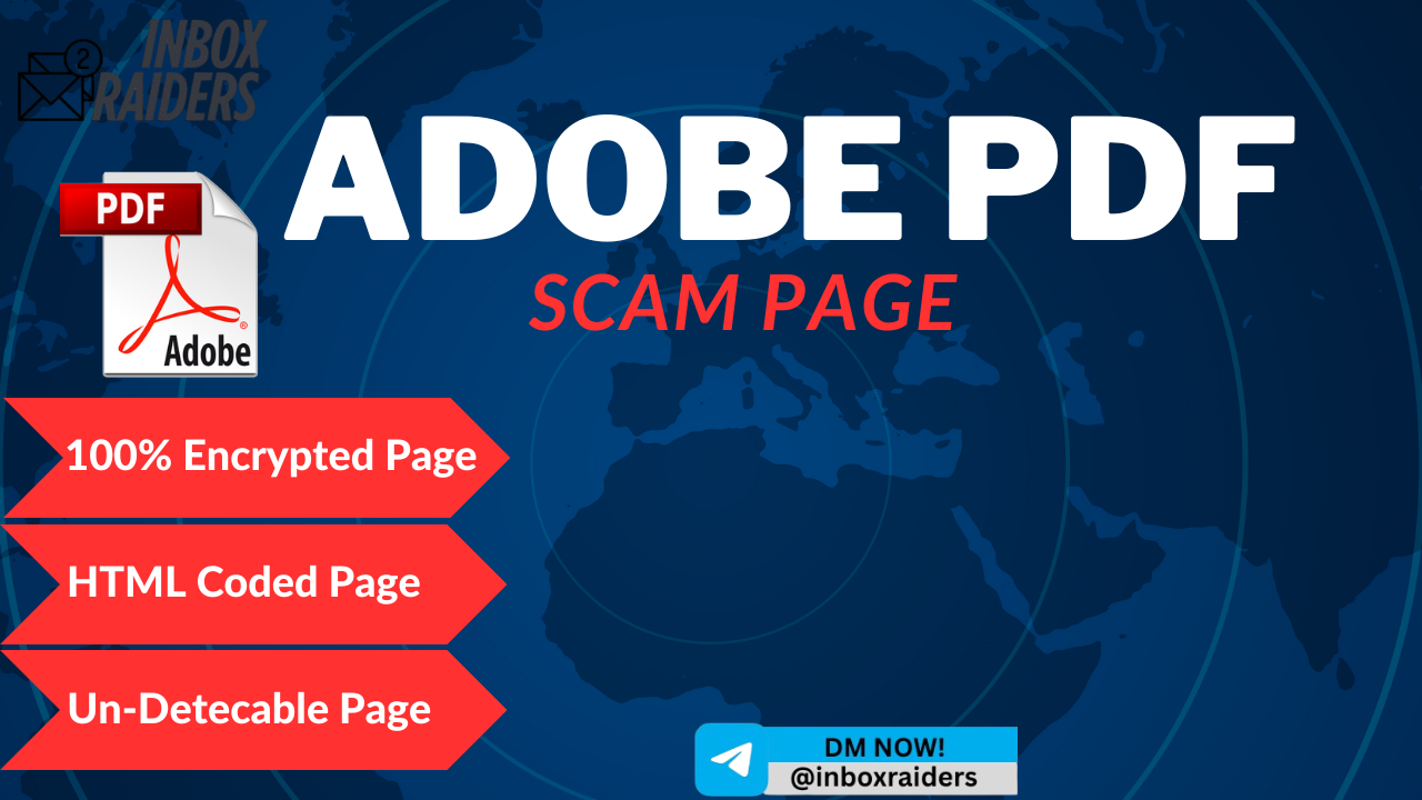ADOBE PDF SCAM PAGE