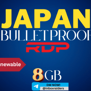 Japan 8GB RDP – Fast & Reliable Remote Desktop Hosting