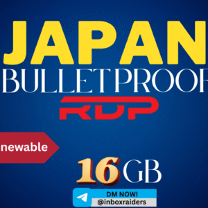 Japan 16GB RDP – High-Speed Remote Desktop with Premium Performance